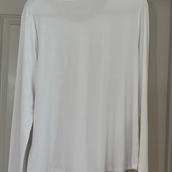 Lilly Pulitzer - LUXLETIC - Long-sleeve Tee - WHITE - XL - Picture 3 of 3